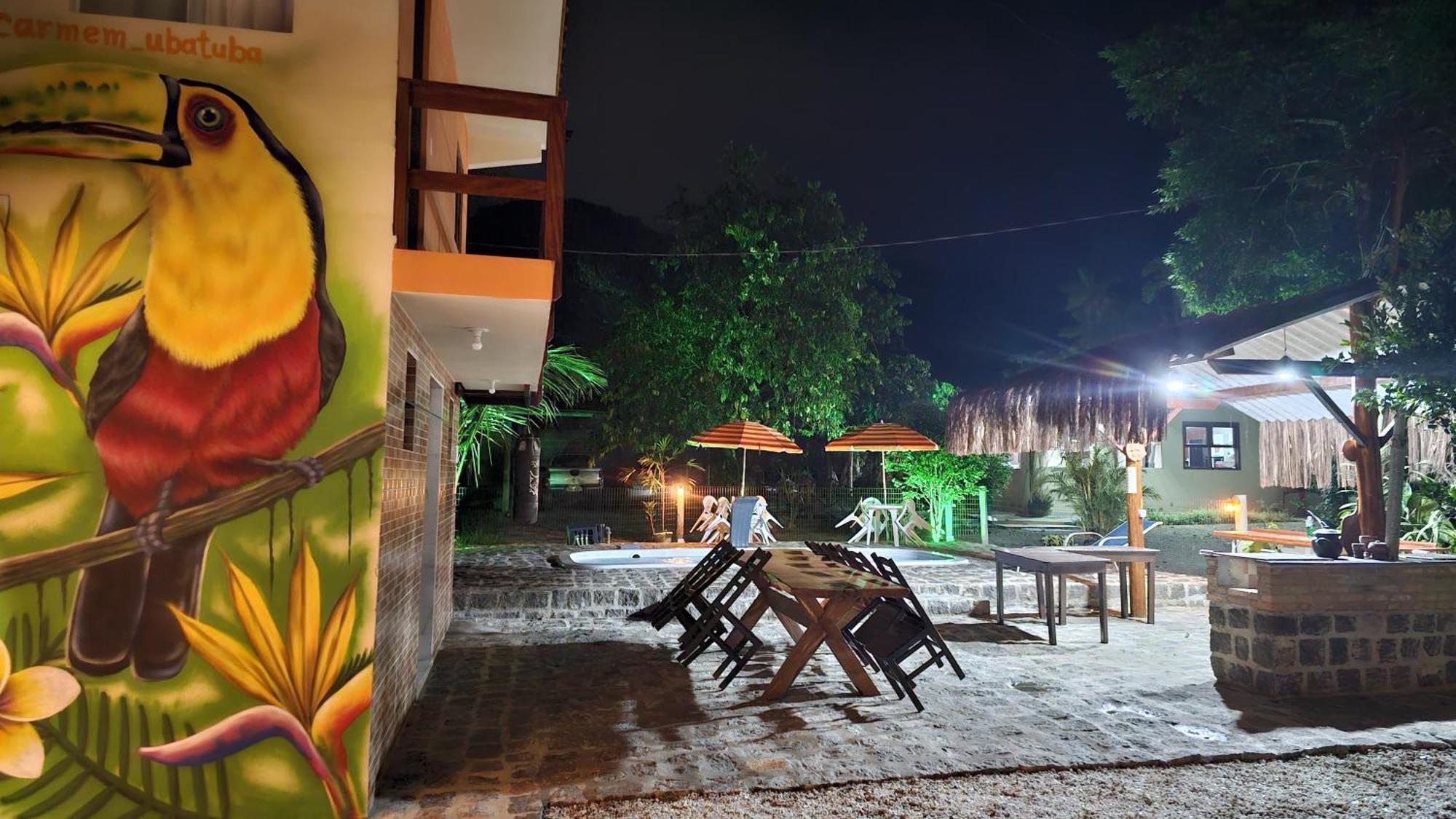 Pousada Dona Carmem Ubatuba Exterior photo